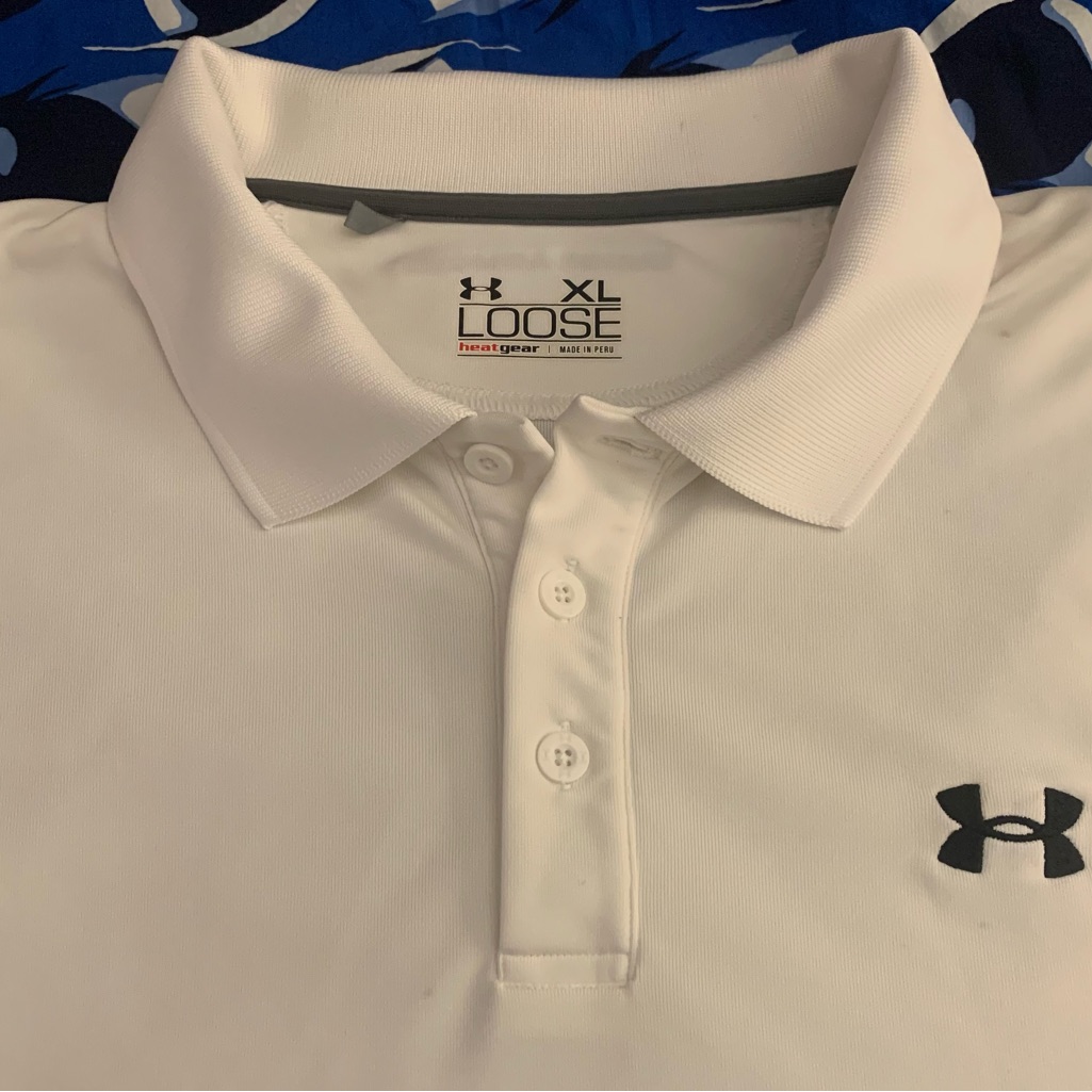 Under Armour Ss Loose Heatgear Blended Polyester Polo
